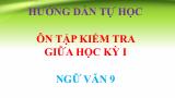 Đề cương ôn tập Giữa kì 1 Ngữ văn 9 năm 2025–2026 trường THCS Lê Anh Xuân (Hồ Chí Minh)